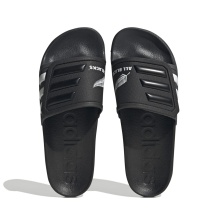 adidas Slides Adilette TND (Velcro Closure, Cloudfoam Midsole) Black/White/Grey